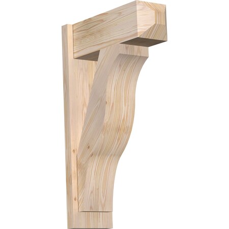 Ekena Millwork Funston Smooth Craftsman Outlooker, Douglas Fir, 7 1/2"W x 20"D x 32"H OUT08X20X32FST04SDF